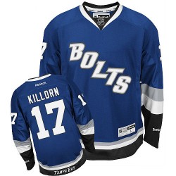 Adult Authentic Tampa Bay Lightning Alex Killorn Blue Third Official Reebok Jersey