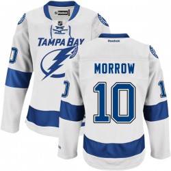 Adult Authentic Tampa Bay Lightning Brenden Morrow White Road Official Reebok Jersey