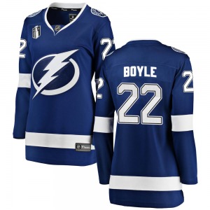 Women's Breakaway Tampa Bay Lightning Dan Boyle Blue Home 2022 Stanley Cup Final Official Fanatics Branded Jersey