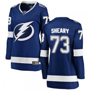 Women's Breakaway Tampa Bay Lightning Conor Sheary Blue Home Official Fanatics Branded Jersey