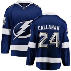 Youth Breakaway Tampa Bay Lightning Ryan Callahan Blue Home Official Fanatics Branded Jersey