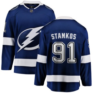 Adult Breakaway Tampa Bay Lightning Steven Stamkos Blue Home Official Fanatics Branded Jersey