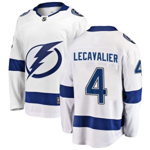 Adult Breakaway Tampa Bay Lightning Vincent Lecavalier White Away Official Fanatics Branded Jersey