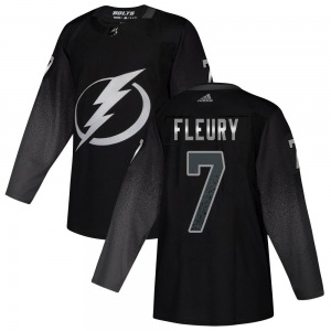 Youth Authentic Tampa Bay Lightning Haydn Fleury Black Alternate Official Adidas Jersey