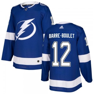 Adult Authentic Tampa Bay Lightning Alex Barre-Boulet Blue Home Official Adidas Jersey