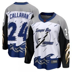 Adult Breakaway Tampa Bay Lightning Ryan Callahan White Special Edition 2.0 Official Fanatics Branded Jersey