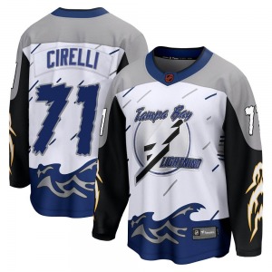 Adult Breakaway Tampa Bay Lightning Anthony Cirelli White Special Edition 2.0 Official Fanatics Branded Jersey