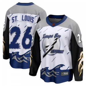 Adult Breakaway Tampa Bay Lightning Martin St. Louis White Special Edition 2.0 Official Fanatics Branded Jersey