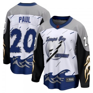 Adult Breakaway Tampa Bay Lightning Nicholas Paul White Special Edition 2.0 Official Fanatics Branded Jersey