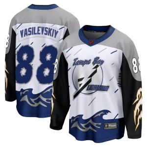 Adult Breakaway Tampa Bay Lightning Andrei Vasilevskiy White Special Edition 2.0 Official Fanatics Branded Jersey