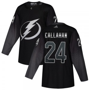 Adult Authentic Tampa Bay Lightning Ryan Callahan Black Alternate Official Adidas Jersey