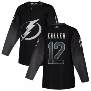 Adult Authentic Tampa Bay Lightning John Cullen Black Alternate Official Adidas Jersey