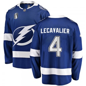 Adult Breakaway Tampa Bay Lightning Vincent Lecavalier Blue Home 2022 Stanley Cup Final Official Fanatics Branded Jersey