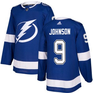 Adult Authentic Tampa Bay Lightning Tyler Johnson Blue Official Adidas Jersey