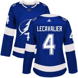 Women's Authentic Tampa Bay Lightning Vincent Lecavalier Royal Blue Home Official Adidas Jersey
