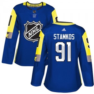 Women's Authentic Tampa Bay Lightning Steven Stamkos Royal Blue 2018 All-Star Atlantic Division Official Adidas Jersey