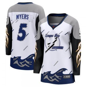 Women's Breakaway Tampa Bay Lightning Philippe Myers White Special Edition 2.0 Official Fanatics Branded Jersey