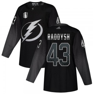 Youth Authentic Tampa Bay Lightning Darren Raddysh Black Alternate 2022 Stanley Cup Final Official Adidas Jersey